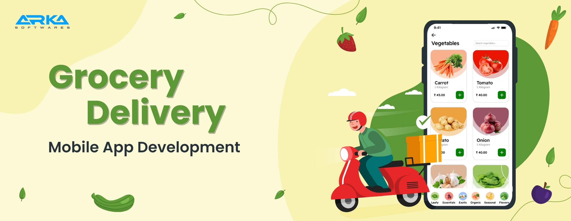 Grocery Delivery Mobile App Development